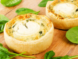 LEEK & GOATS CHEESE TARTS